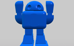 马克机器人正视图