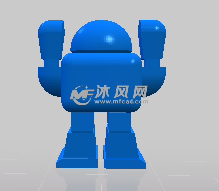 马克机器人后视图