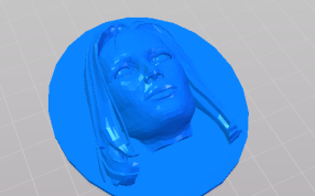 人像打印模型