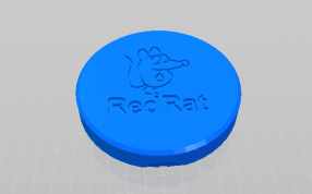 折叠杯的杯盖模型