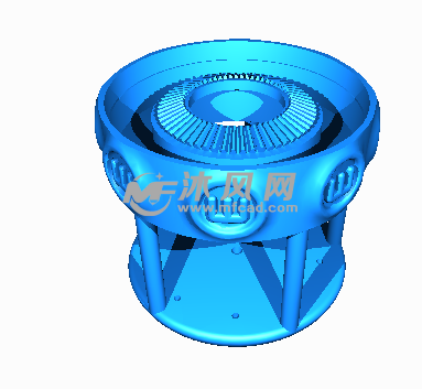 旋转木马的整体结构