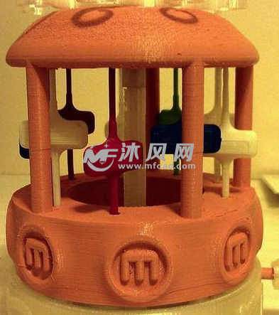 旋转木马模型打印