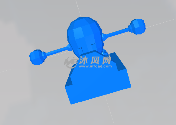 玩具车的正视图