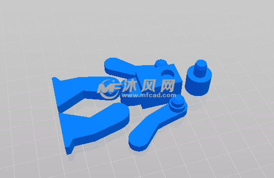 机器人的轴测图