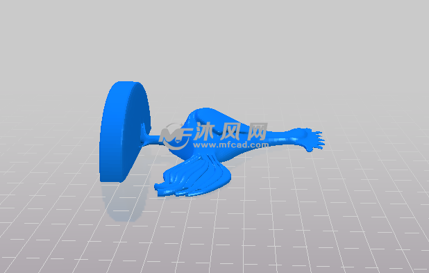 大公鸡的侧视图