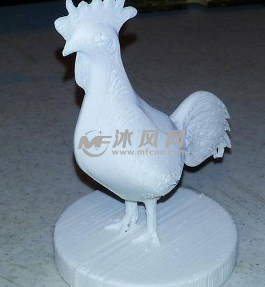 大公鸡打印模型