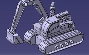 挖掘机模型