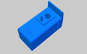 第一款鸟窝的轴测图