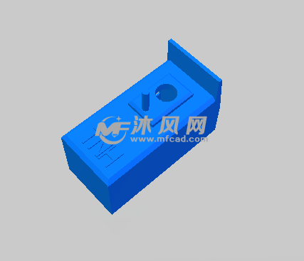 第一款鸟窝的轴测图