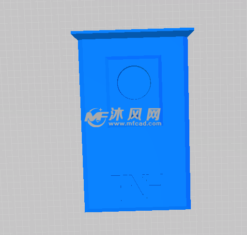 第三款鸟窝的俯视图