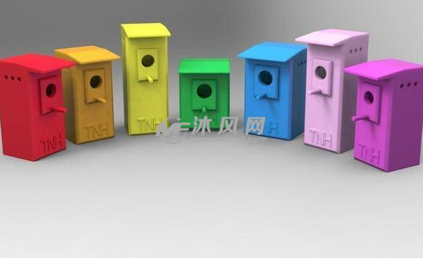 鸟窝的打印实物图