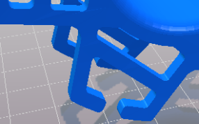 缠绕器的卡扣部件