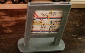 玩具公示牌打印成品模型