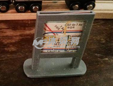 玩具公示牌打印成品模型