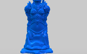 战争女神的正视图