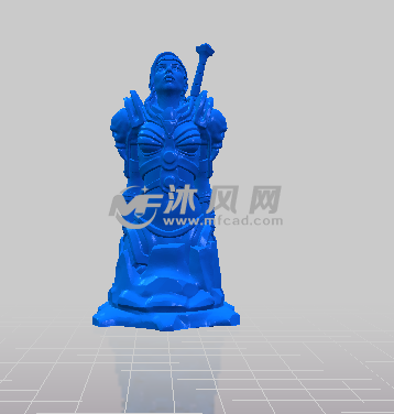 战争女神的正视图