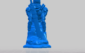 战争女神的后视图