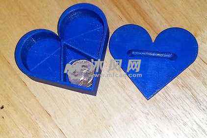 心形盒子的实物图