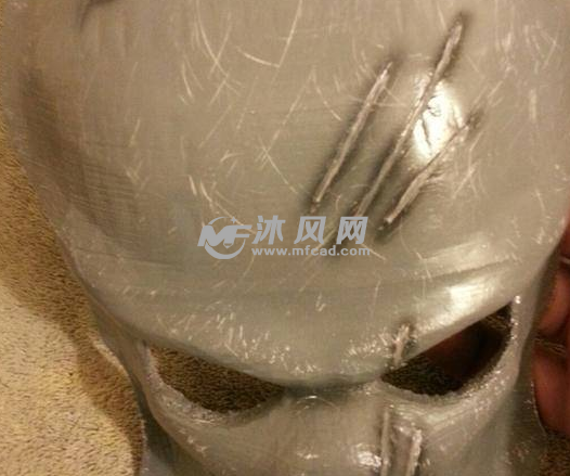 外星人头骨打印模型