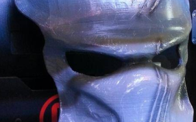 外星人头骨的实物模型