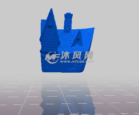 房子模型正视图