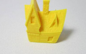 小房子打印实物图