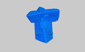 房子模型俯视图