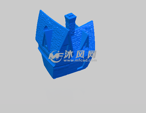 房子模型轴测图