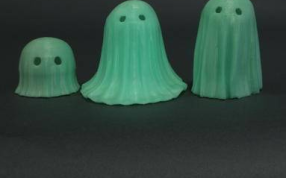 鬼脸手指玩偶的实物正视图