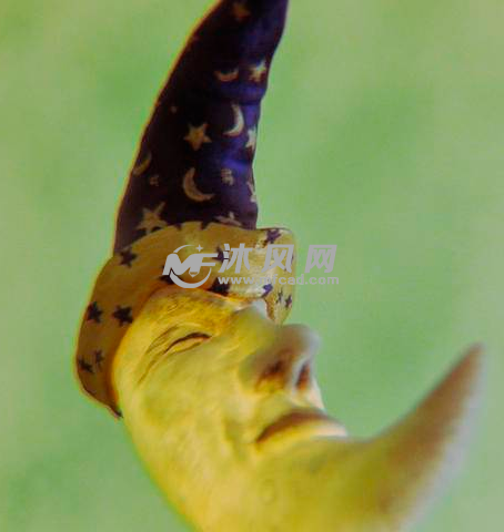 月亮模型打印实物图