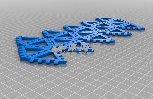 积木模型轴测图