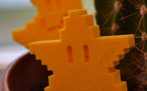 星星与月亮的打印模型