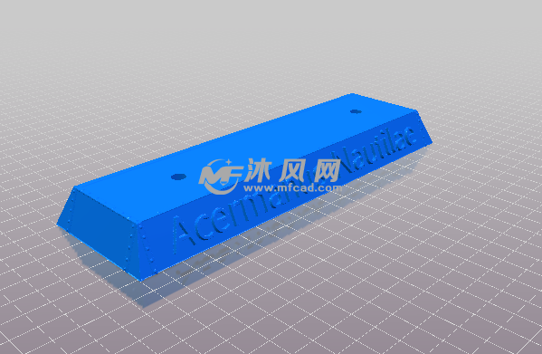 剑鱼的底座模型