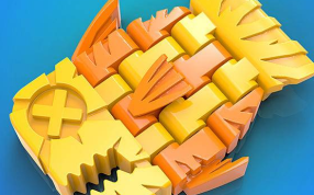 可活动的机械玩具鱼打印模型