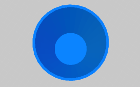 垃圾桶的俯视图