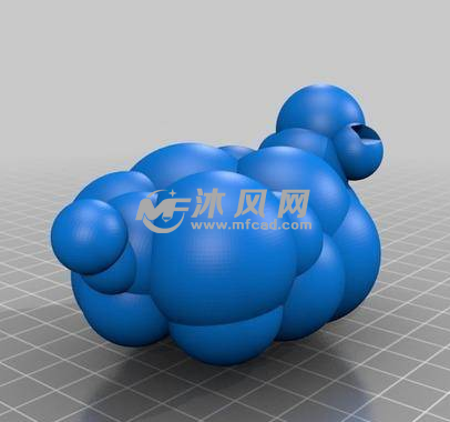 羊身体打印模型