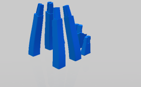 羊的腿部直立模型