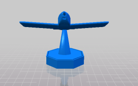 塞斯纳的模型正视图