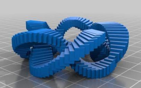 阶梯模型的轴测图