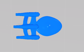 星际飞碟俯视图