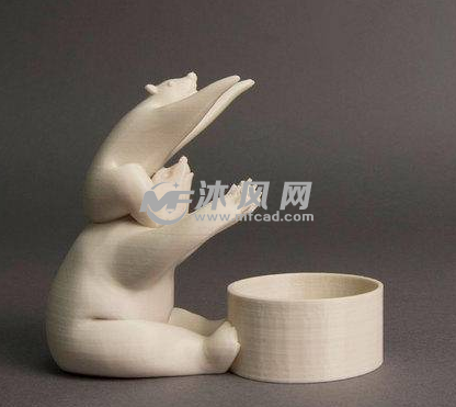 收纳盒的打印实物图