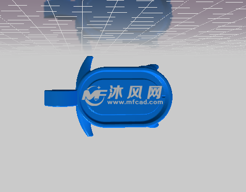 肥皂盒的俯视图