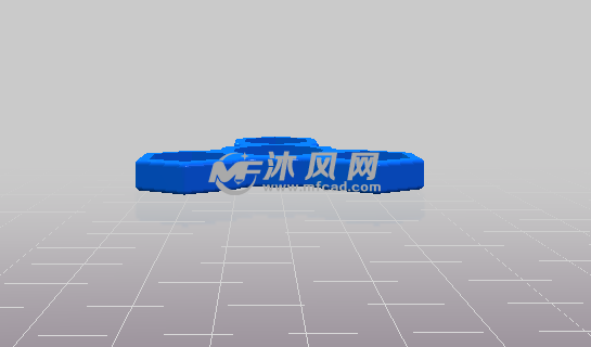 指尖陀螺侧视图