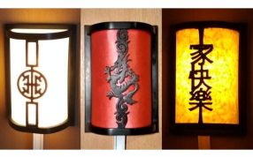 壁灯打印成品图