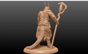 怪兽巫师后视图