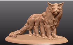 8条腿的怪物主视图