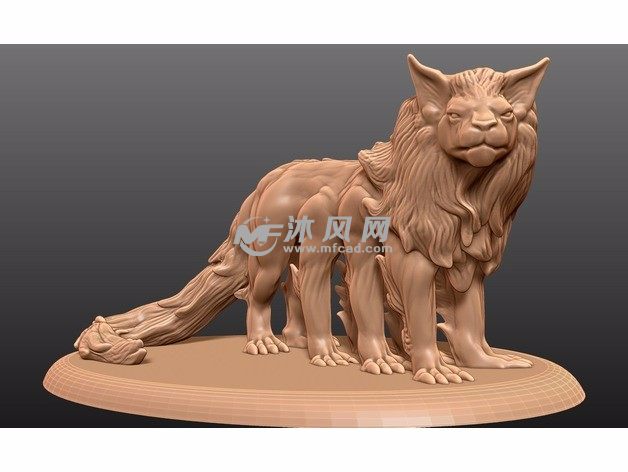 8条腿的怪物主视图