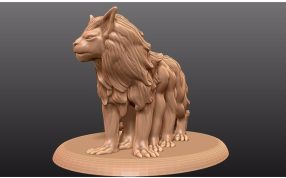 8条腿的怪物正视图