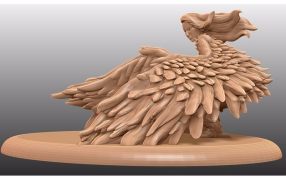 鸟身女妖左视图