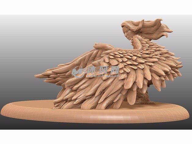 鸟身女妖左视图